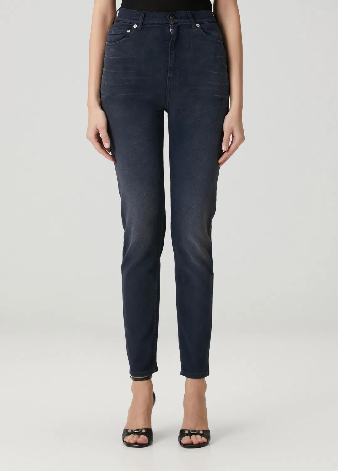Джинсы skinny Balenciaga, lacivert — фото 2