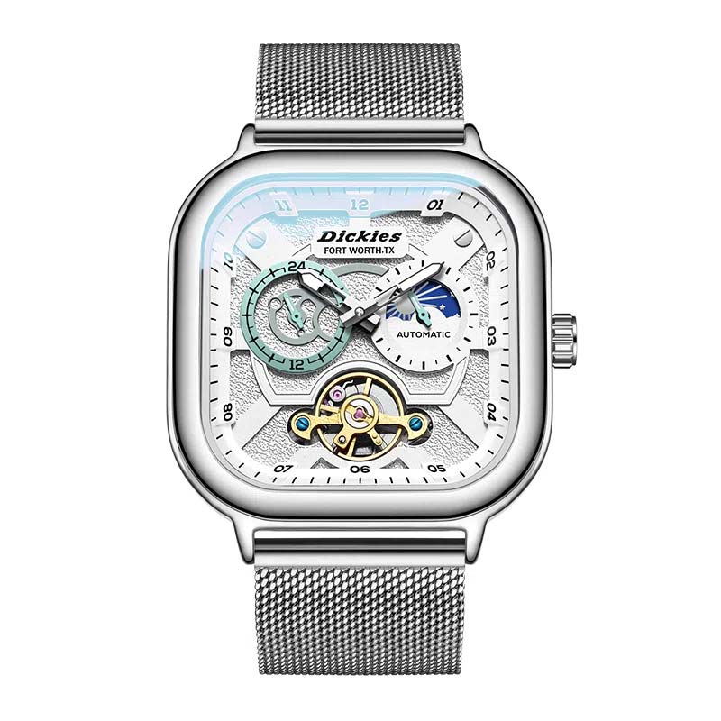 

Часы Dickies Sun, Moon, and Stars (модель CL-579), Year of The Horse Limited Box+DK Cuban Bracelet/серебристый