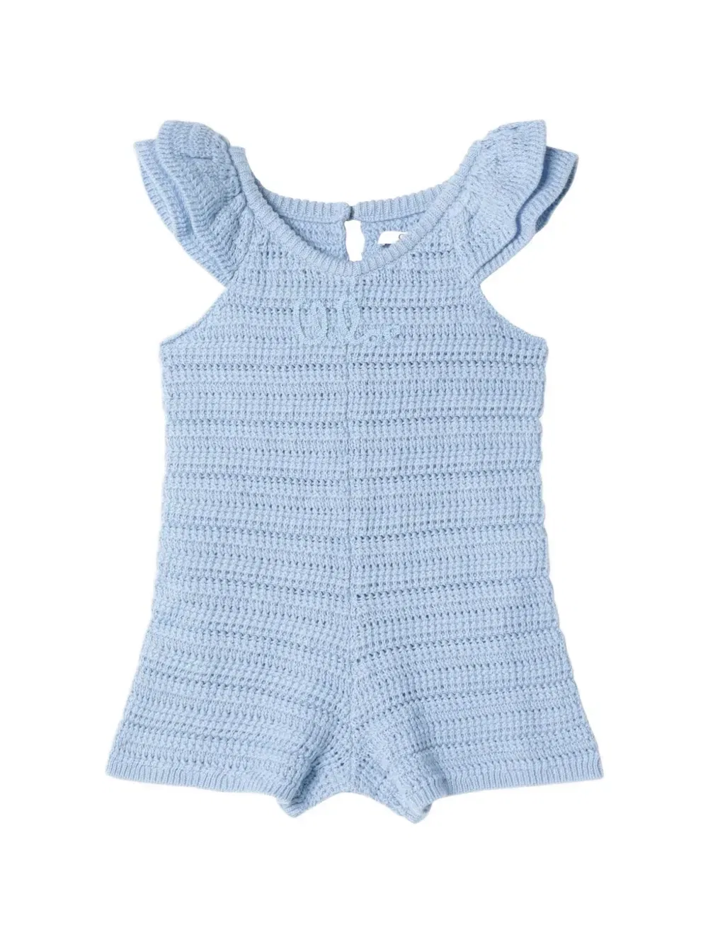 Боди с логотипом Chloé, синий