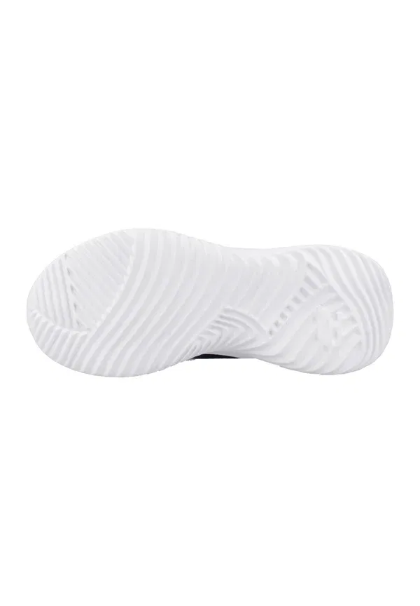 Кроссовки с эластичными шнурками Bounder, Skechers, Navy Black, Synthetic Textile Black Trim Orange Trim, черный/черный/темно-синий/оранжевый — фото 4