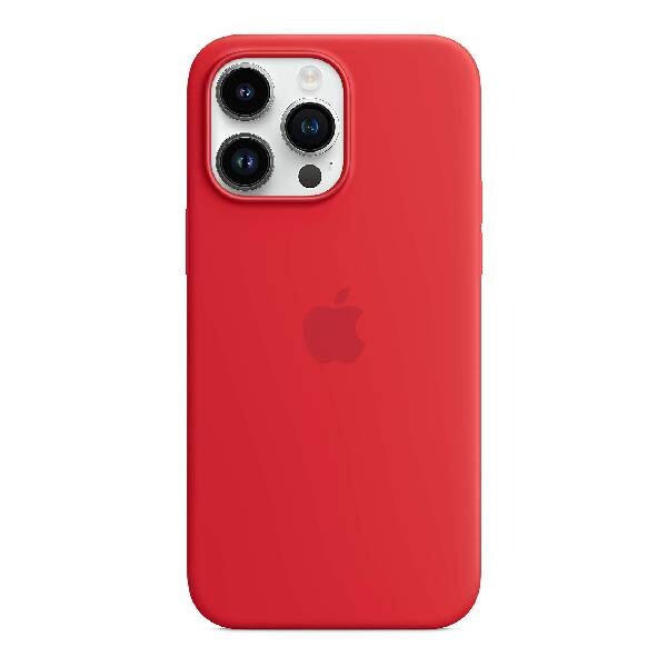 Чехол силиконовый Apple iPhone 14 Pro Max с MagSafe, (PRODUCT) RED — фото 2