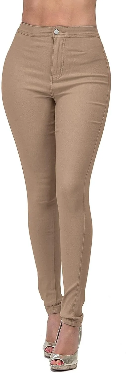 

Женские джинсы скинни Stretchy High Rise Tummy Control Jeggings