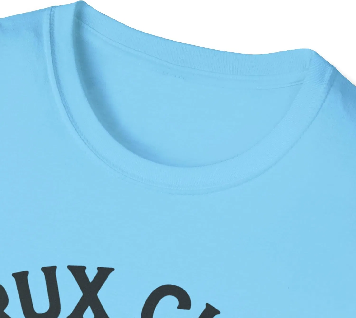 Футболка с принтом Crux Club Gildan, Sky — фото 3