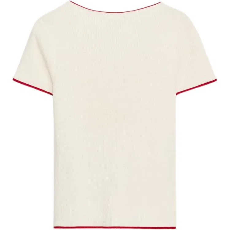 Женский свитер с круглым вырезом Medium Nude ZARA, Medium Nude — фото 3