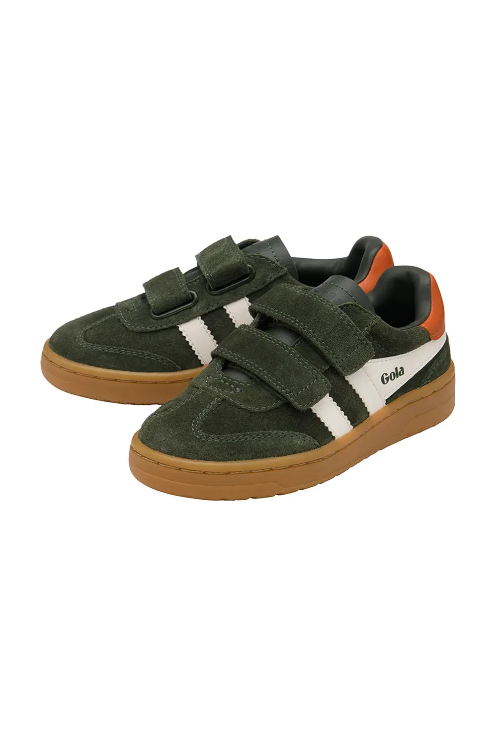 Детские кроссовки на ремешках Viper Strap Gola Classics, Khaki — фото 3
