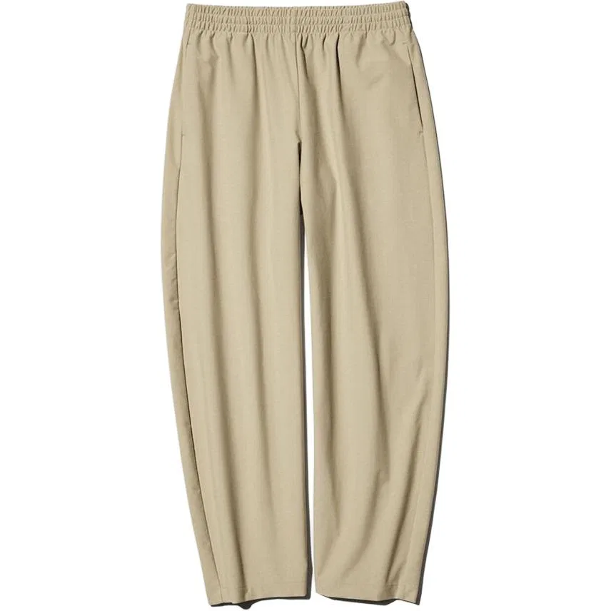 Женские повседневные брюки прямого кроя UNIQLO, Dark Beige