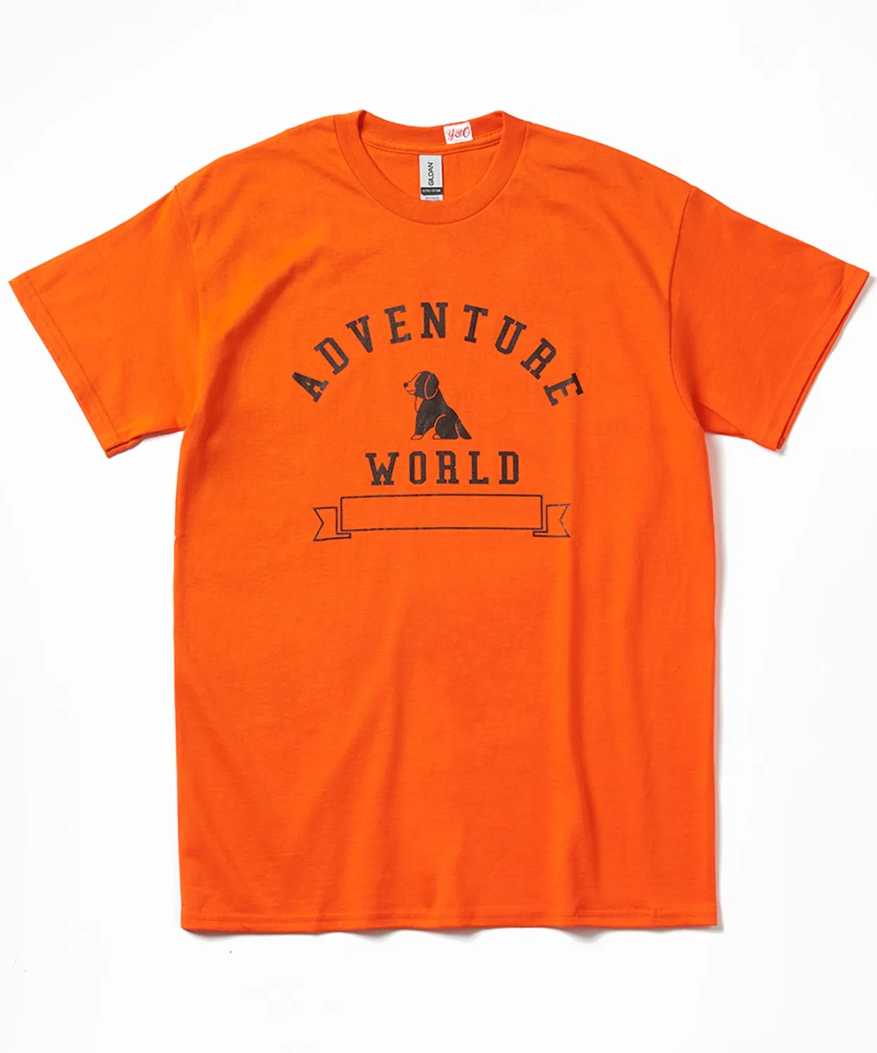 Детская футболка с принтом YOUNG&OLSEN The DRYGOODS STORE Adventure World, Orange