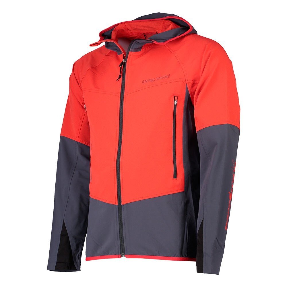 

Спортивная куртка Trangoworld Blacksun softshell, красный
