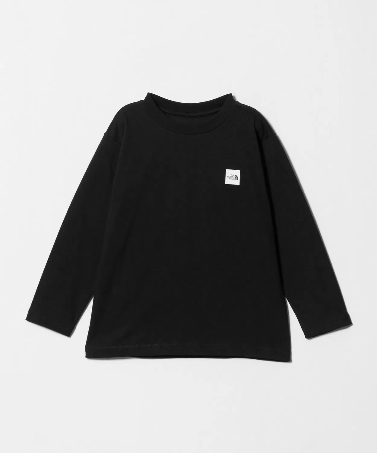 Детский лонгслив с принтом Box Logo THE NORTH FACE, 110-120 см, Black