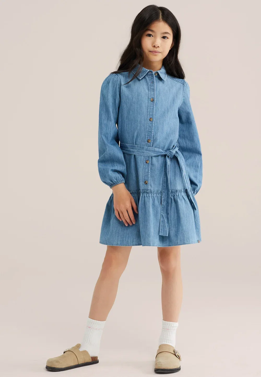 Ридж - джинсовое платье We Fashion, Blue