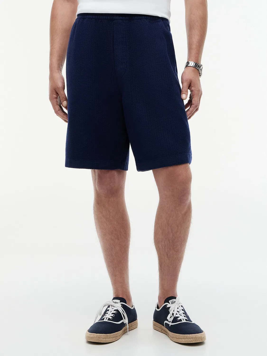 Шорты свободного кроя Tommy Hilfiger, темно-синие — фото 2