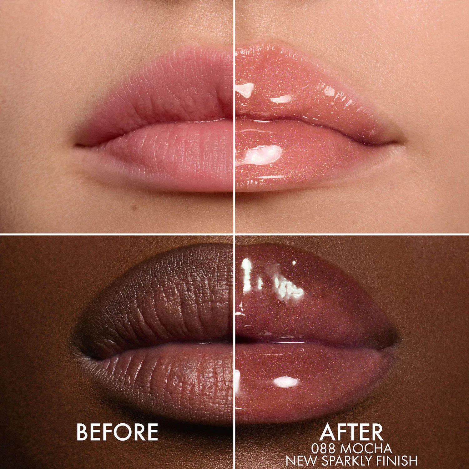 Масло для губ DIOR, 6 мл, с блеском, 088 Mocha — фото 2