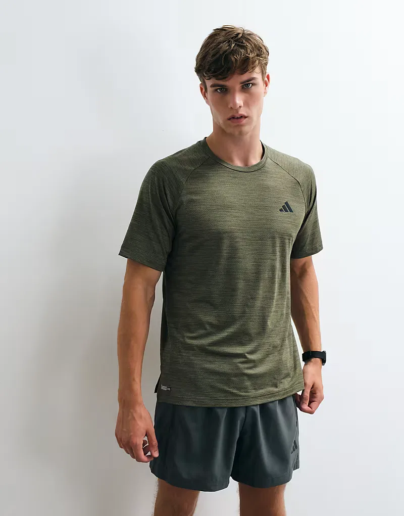 Футболка Adidas Training tech essentials хаки