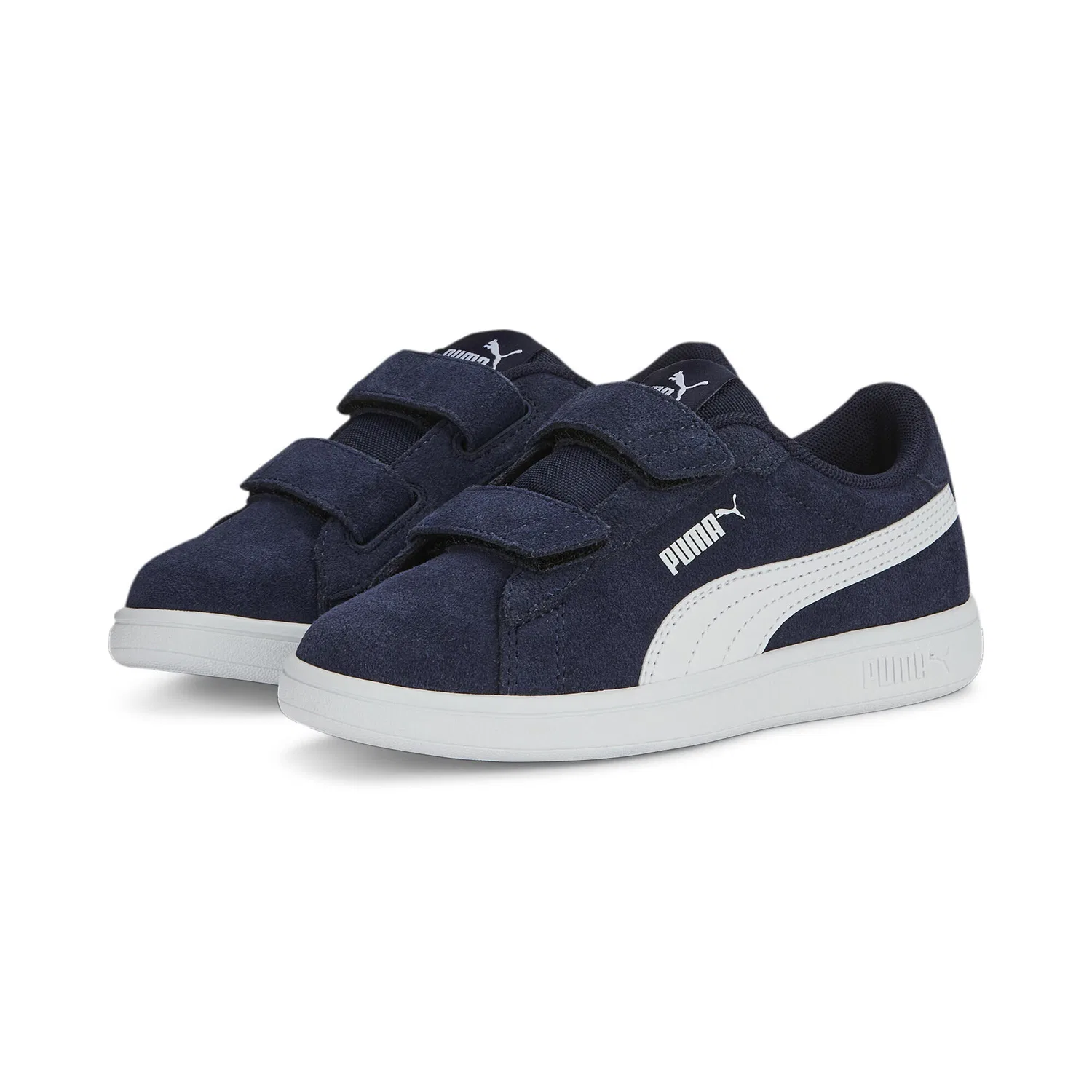 Детские кожаные кроссовки Smash 3.0 SD V PS Puma, Blau