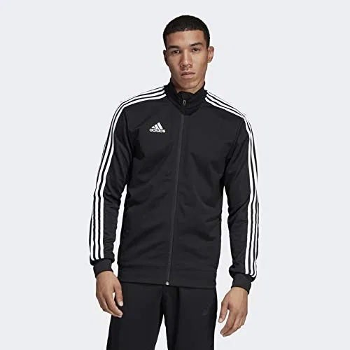 Мужская ветровка adidas Shooting 19, Black/Black/White — фото 3