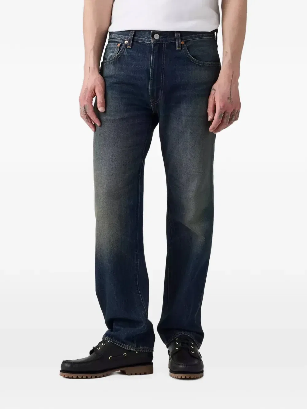 Джинсы прямого кроя Levi's 555, синий