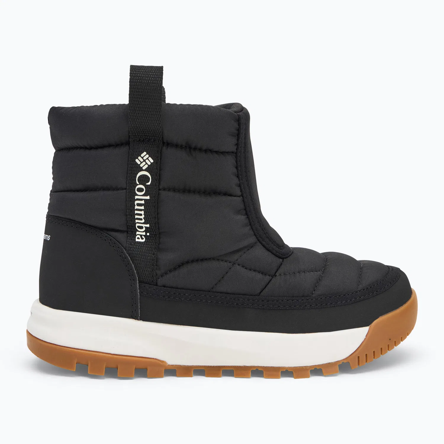 Детские снежные ботинки с высоким голенищем Columbia Youth Snowtrot Mid, Schwarz — фото 2
