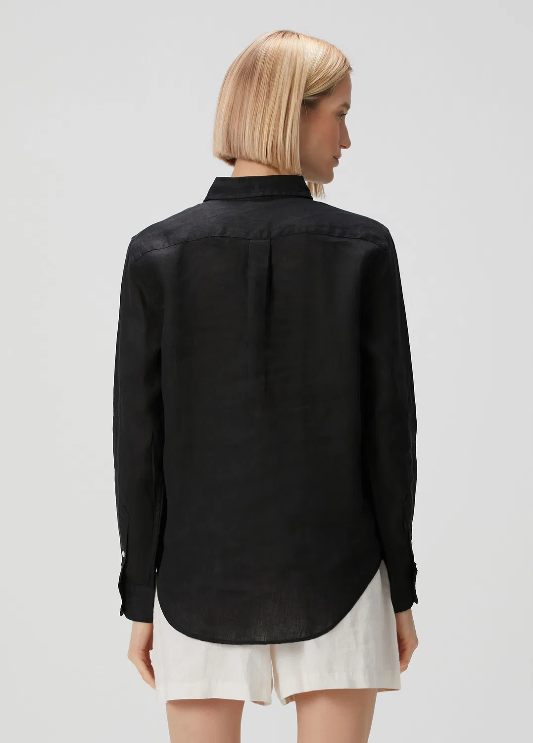 Рубашка Classic Fit Polo Ralph Lauren, black — фото 4