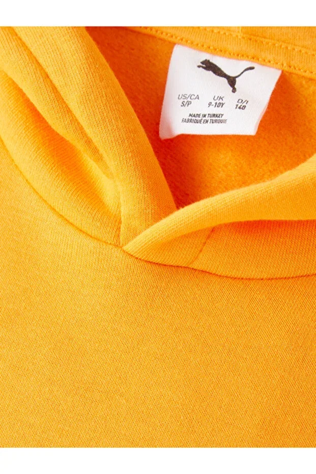 Детское худи с длинным рукавом Galatasaray puma kids hooded sweatshirt 78291406 Gsstore, Yellow — фото 3