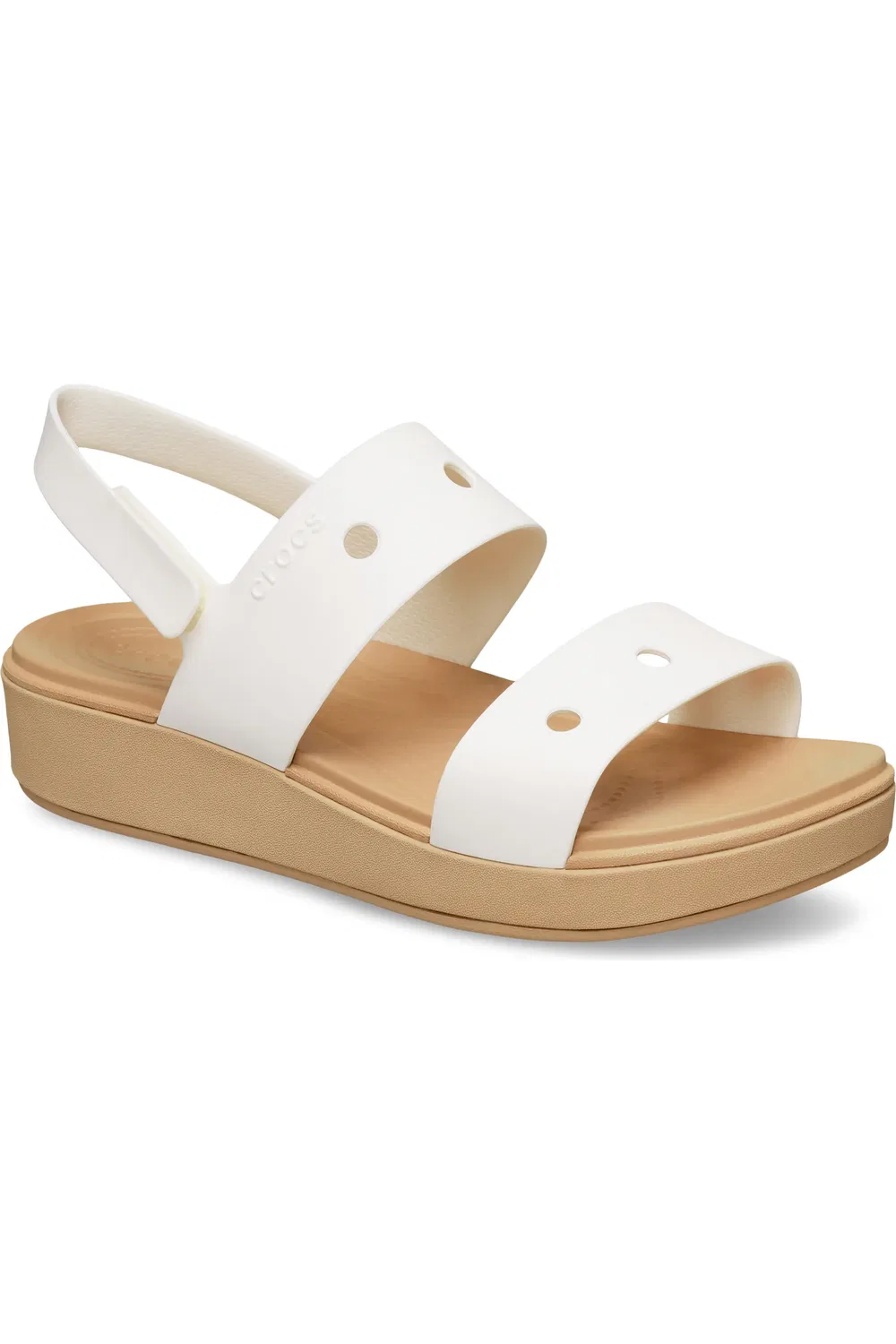 Детские сандалии слингбэк с поддержкой LiteRide Brooklyn CROCS, Chalk/Cashew