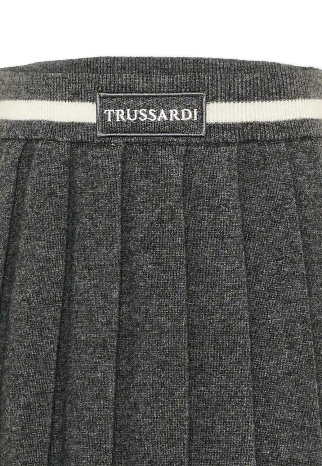 Собираюсь - юбка А-силуэта Tru Trussardi Junior, Grey — фото 3