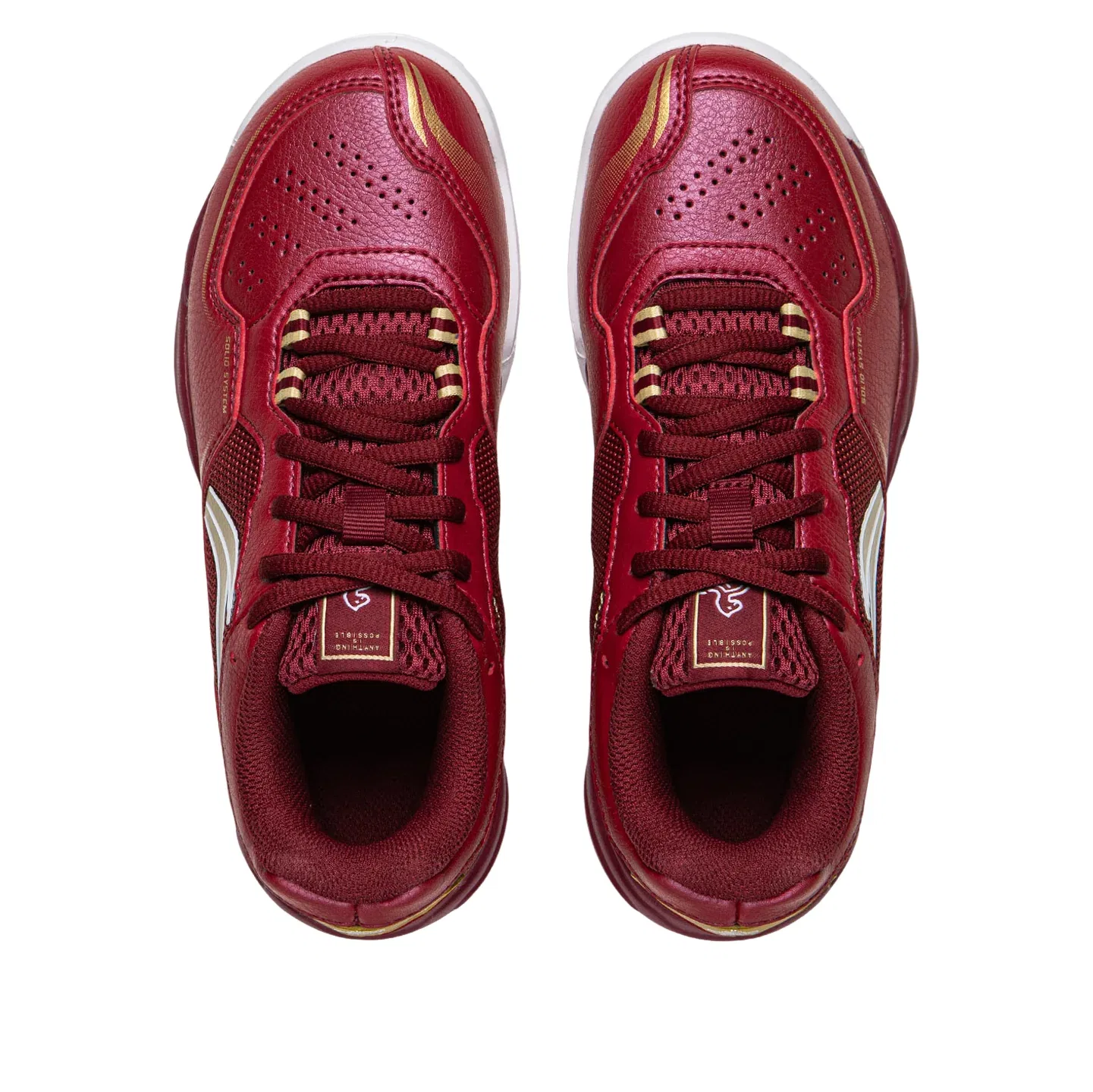 Детские кроссовки с сетчатым верхом Saga III Jr 'Red Ochre' Li-Ning, Red Ochre — фото 4