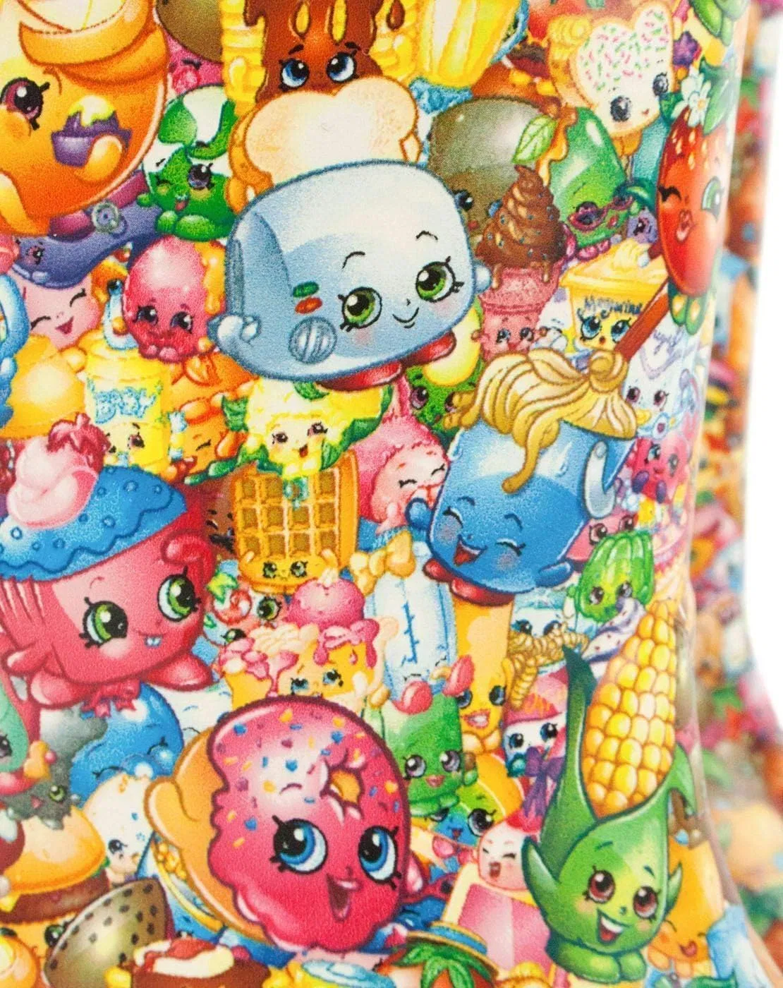 Детские резиновые сапоги для девочек с принтом Shopkins, Pink — фото 2