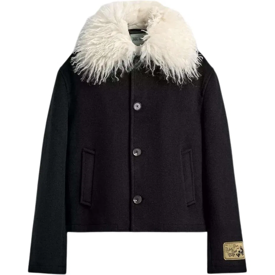 Детское пальто ZARA, Черный