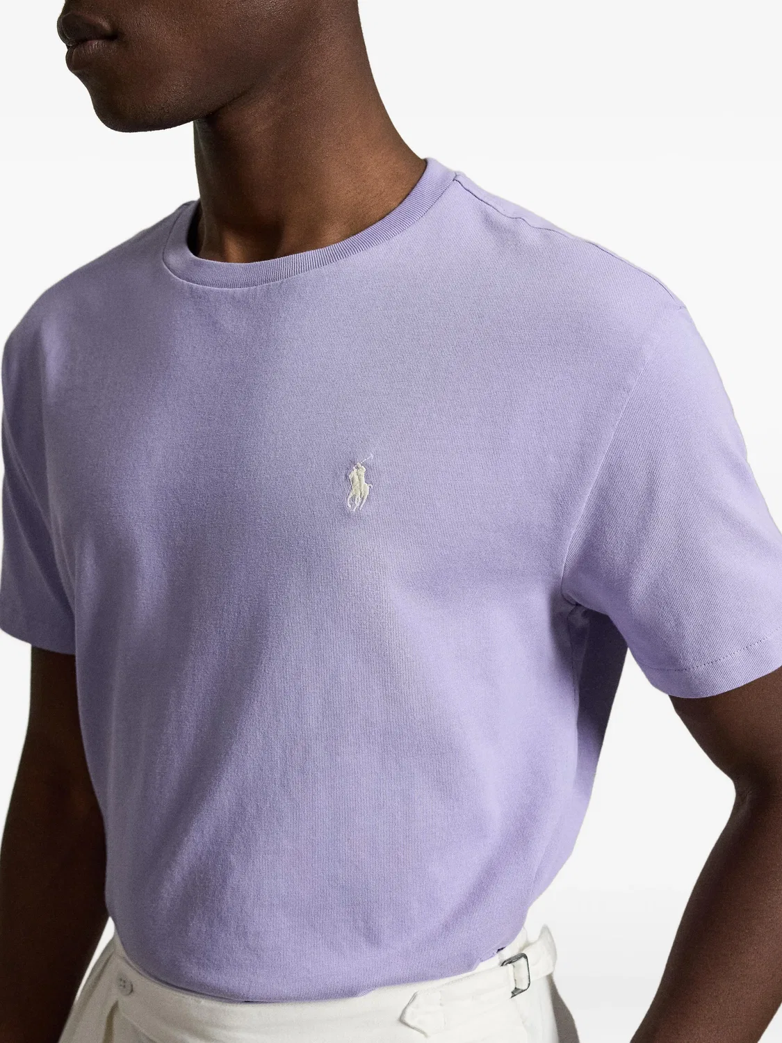 Футболка Pony фиолетовая Polo Ralph Lauren, фиолетовый — фото 2