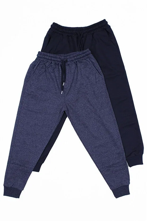 Детские спортивные штаны для мальчиков с двойными карманами 2-Piece Panio Kids, Smoked Black