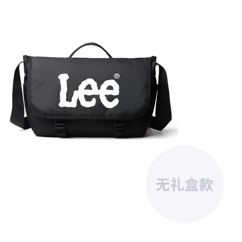 

Lee Одноплечевая сумка через плечо унисекс черная, Black