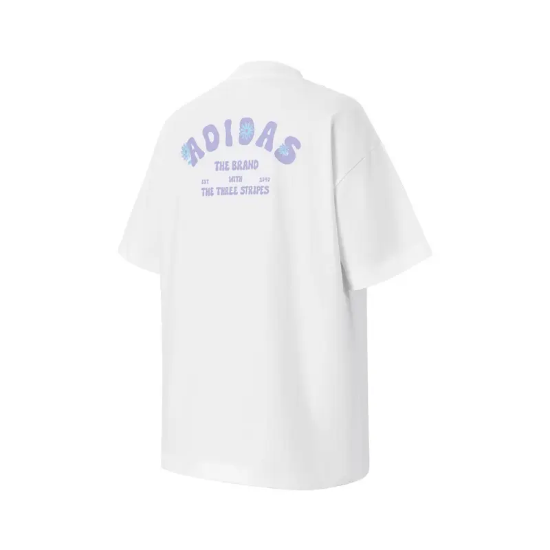 Adidas Футболка SS25 Regular женская белая — фото 3