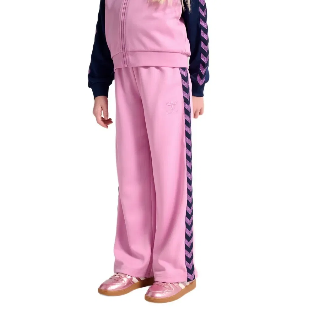 Детские спортивные брюки для девочек с регулируемой талией Daily Adjust Hummel, Pink