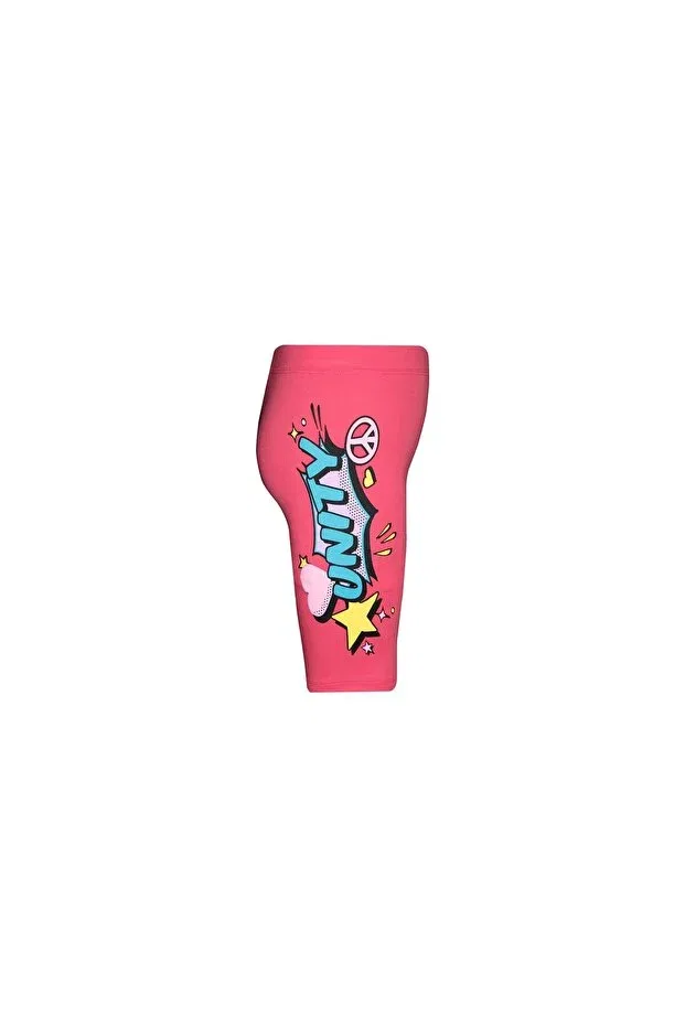 Детские шорты для девочек с принтом Pomegranate flower unity Lovetti, Paradise Pink