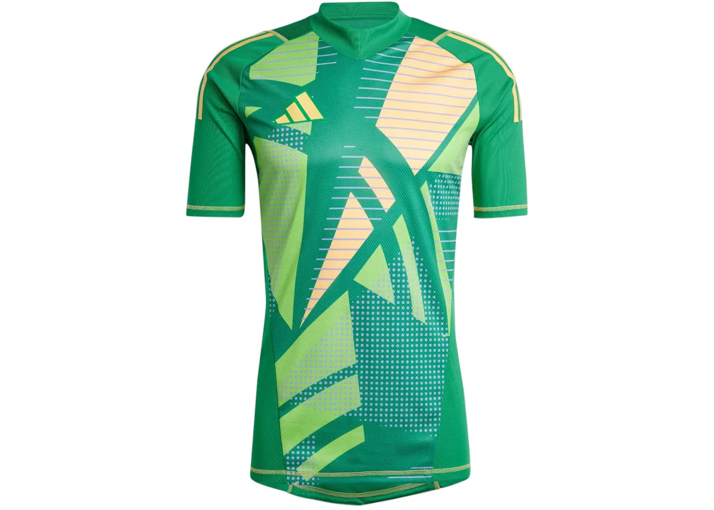 Мужская футболка вратарская с коротким рукавом Adidas Tiro 24 Pro, Team Green