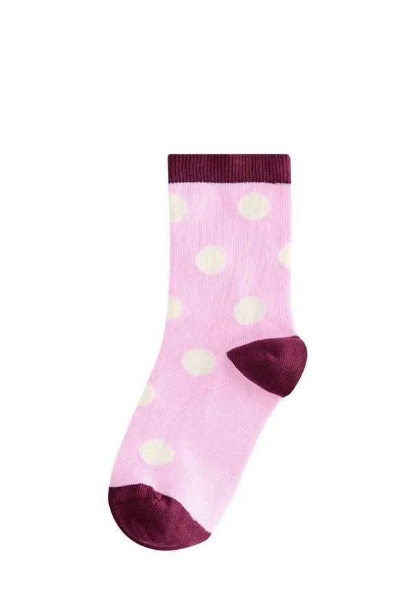 Носки с полосками и пятнами Rich stripe and spot anlke 5 pack Next, Multi Colour, мультиколор — фото 4