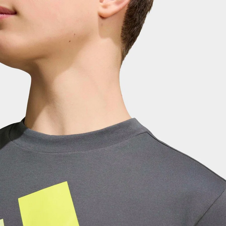 Спортивная футболка ADIDAS SPORTSWEAR Performance Shirt в цвете графитовый, светло-серый — фото 3