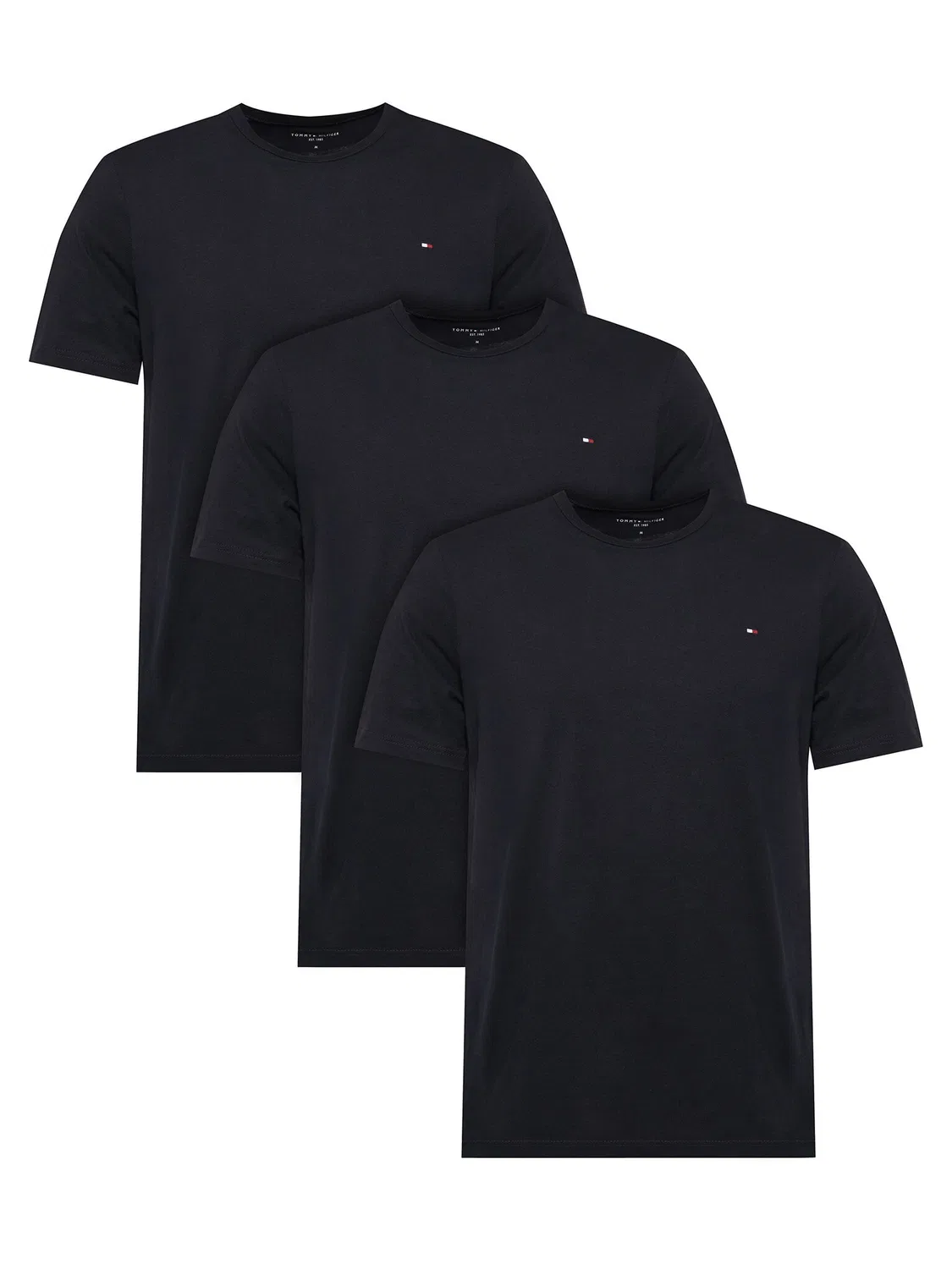 Мужской комплект из футболок стандартного кроя Ss Tee Tommy Hilfiger, темно-синий