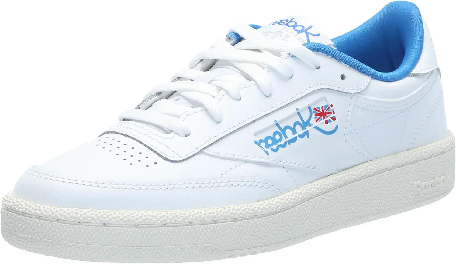 Мужские кроссовки Reebok Court Advance - повседневные теннисные туфли, размеры с 6 по 15, белый/синий — фото 4