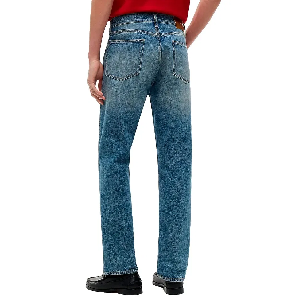Пальто Tommy Hilfiger Dover Regular Straight Fit, синий — фото 2