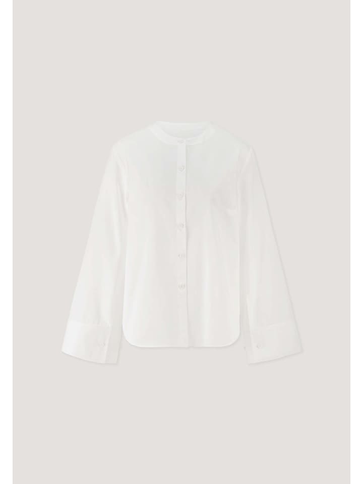 

Свободная блузка натурального белого цвета Hessnatur