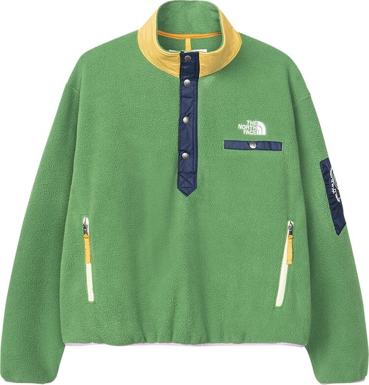 

Пуловер Brain Dead x The North Face 89 Placket Pullover Fleece 'Sullivan Green', зеленый