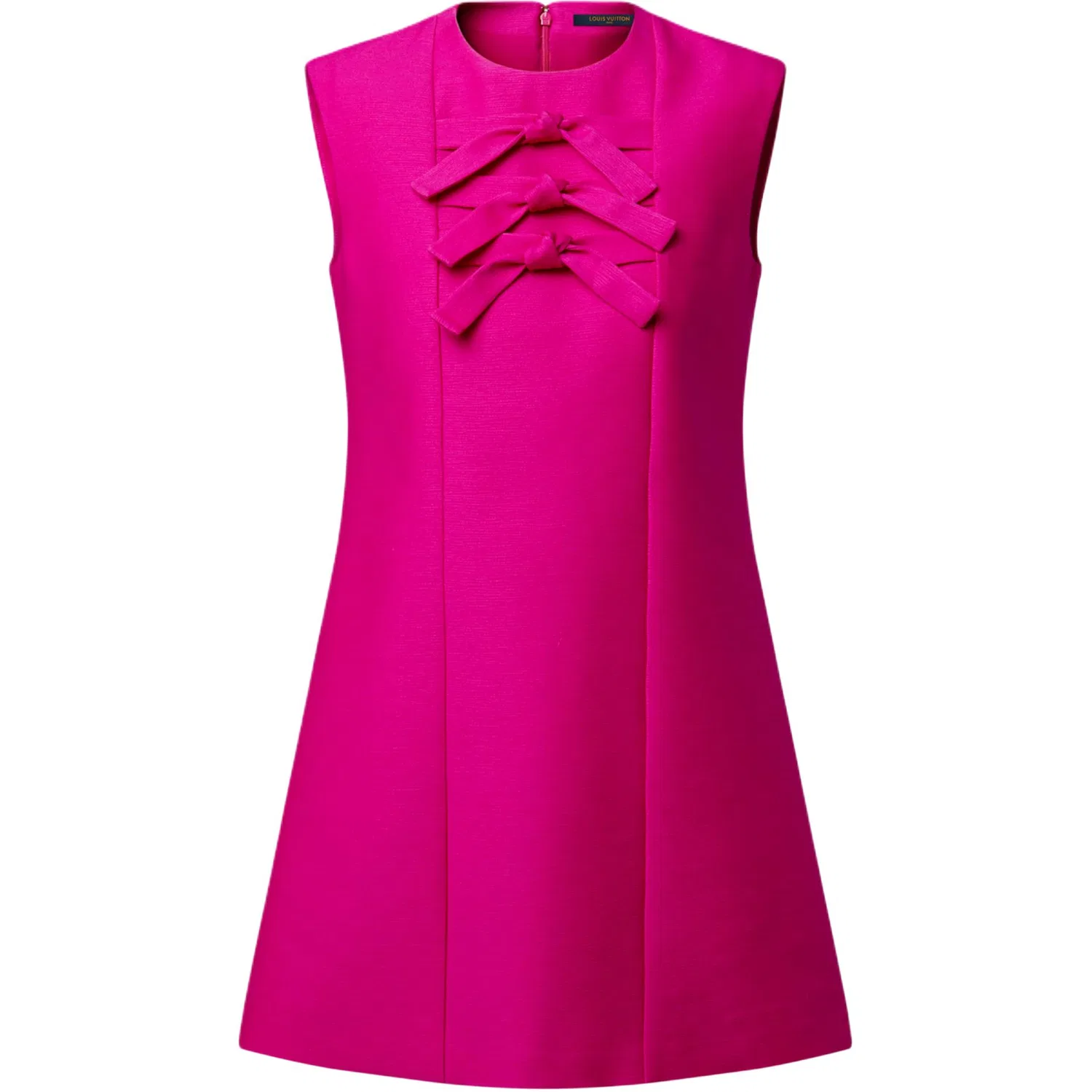Женское платье без рукавов LOUIS VUITTON, Rose Red