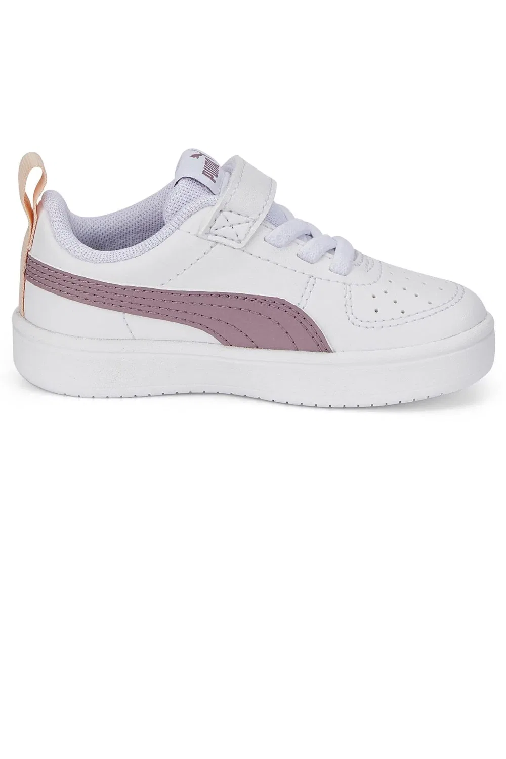 Детские кроссовки с эластичной шнуровкой PUMA Rickie AC PS Unisex PUMA PUMA White Elderberry — фото 2
