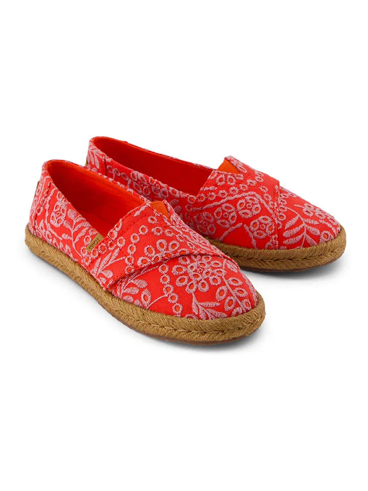 Эспадрильи красный Toms