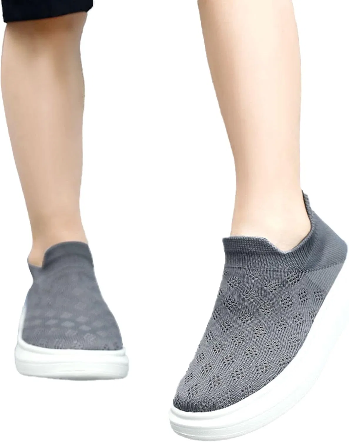Детские кроссовки для мальчиков с сеткой Big Kid Boys Mesh Shoes, Grey — фото 3