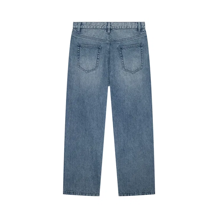 Детские джинсы прямого кроя Nice Rice, Color Denim Blue (13.7 oz.) — фото 3
