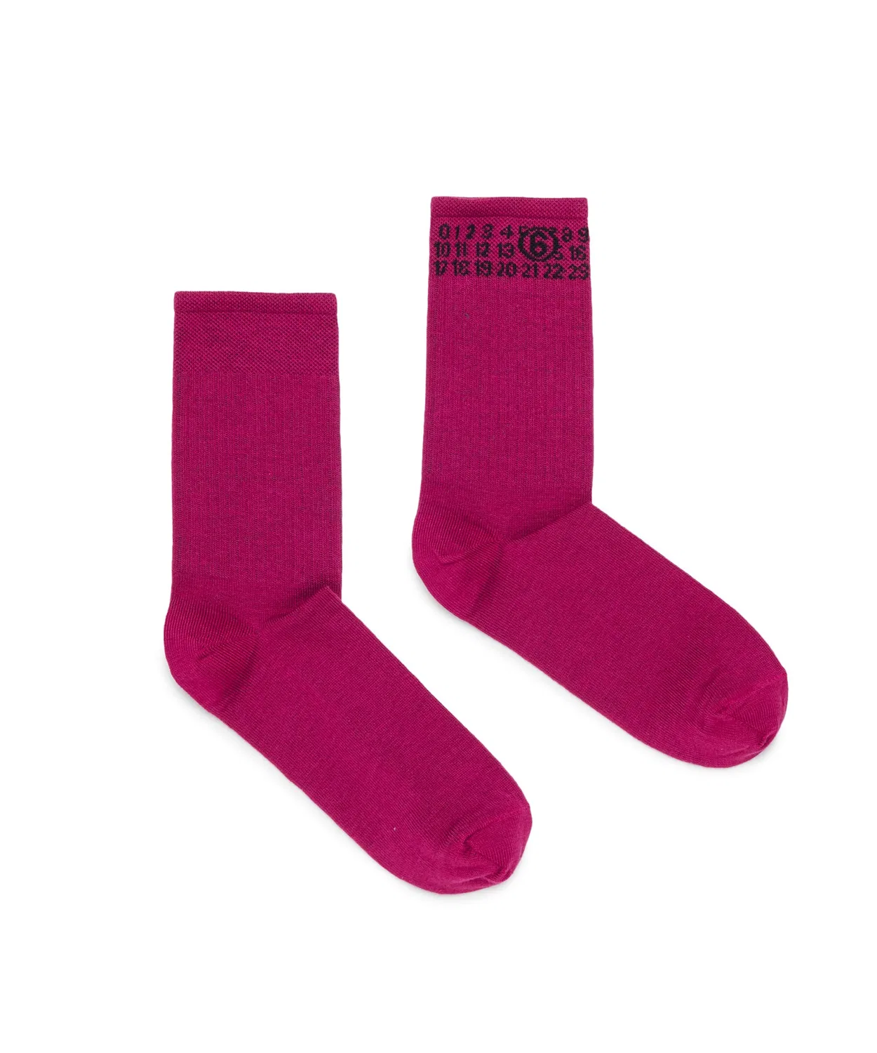 Детские носки с брендовым логотипом MM6 Maison Margiela, Purple