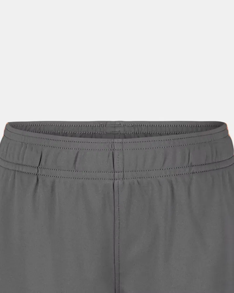 Детские шорты с быстросохнущей тканью UA Tech Block Twist UnderArmour, Clay Green/Venom Red — фото 2