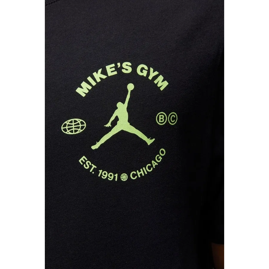 Футболка с коротким рукавом Dri Fit Jordan Sport Bc Graphic Nike, Черный — фото 4